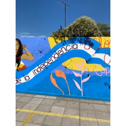 Mural Juana Azurduy