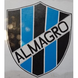 Escudo de Almagro en pared de 1 metro de ancho x 2 de alto.