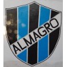 Escudo de Almagro en pared de 1 metro de ancho x 2 de alto.